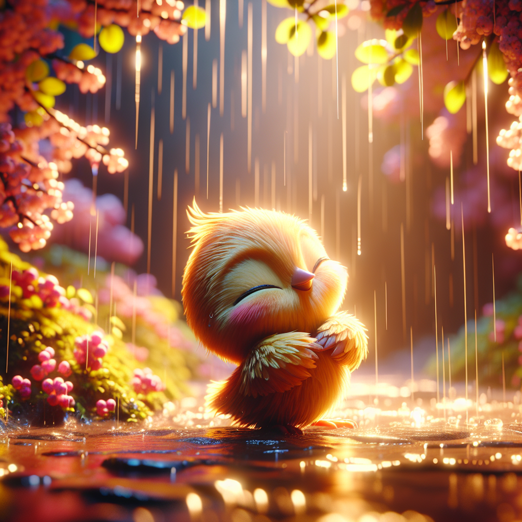 The Glowing Little Bird