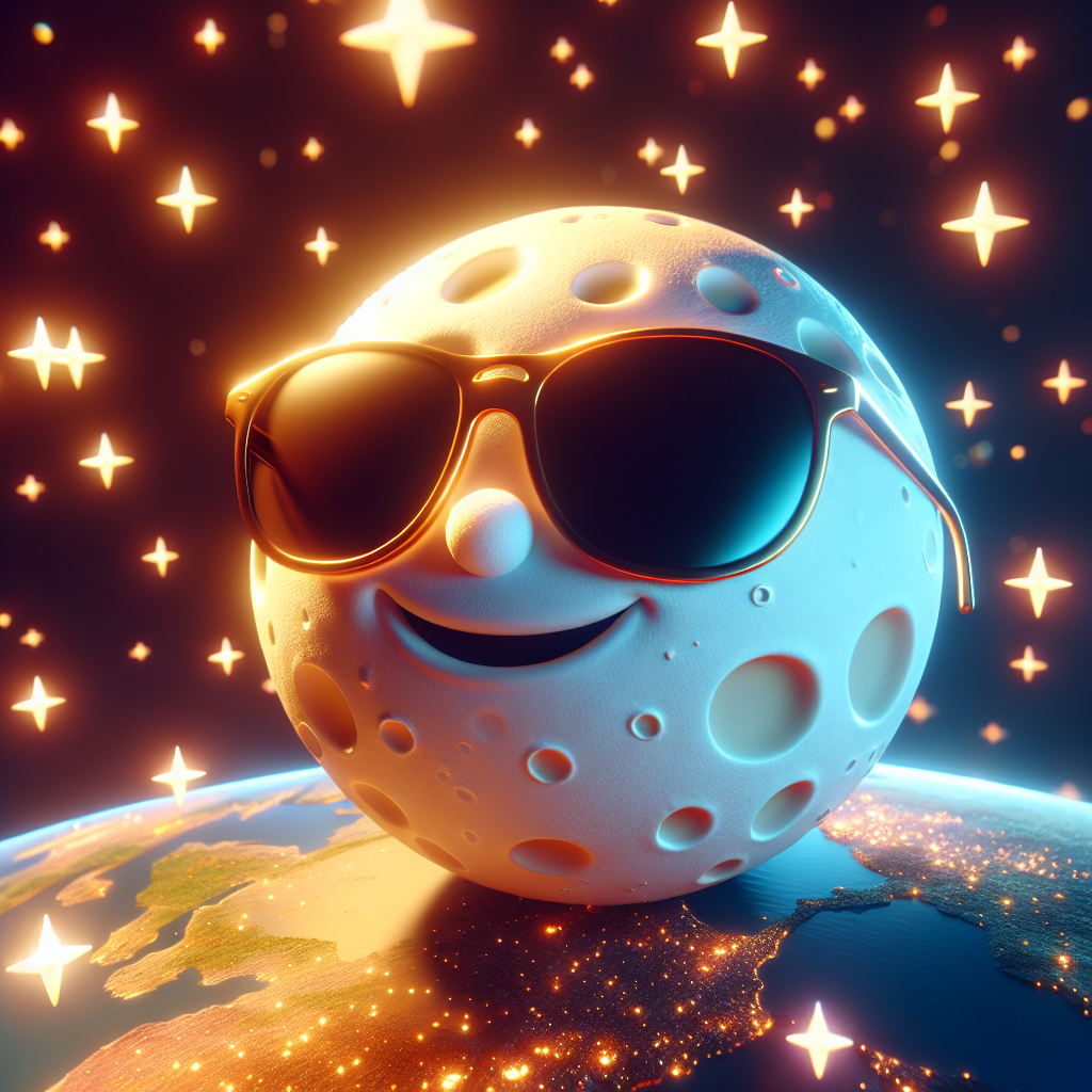 The Moon's Stylish Choice