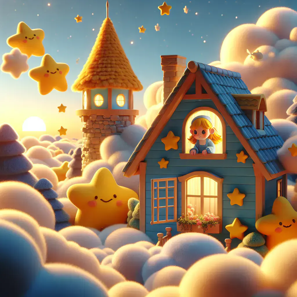 Illustration for "Goldilocks and the Star-Bears"